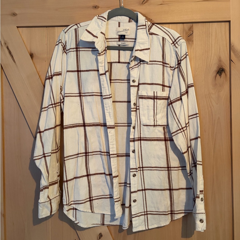 Plaid Flannel Shirt